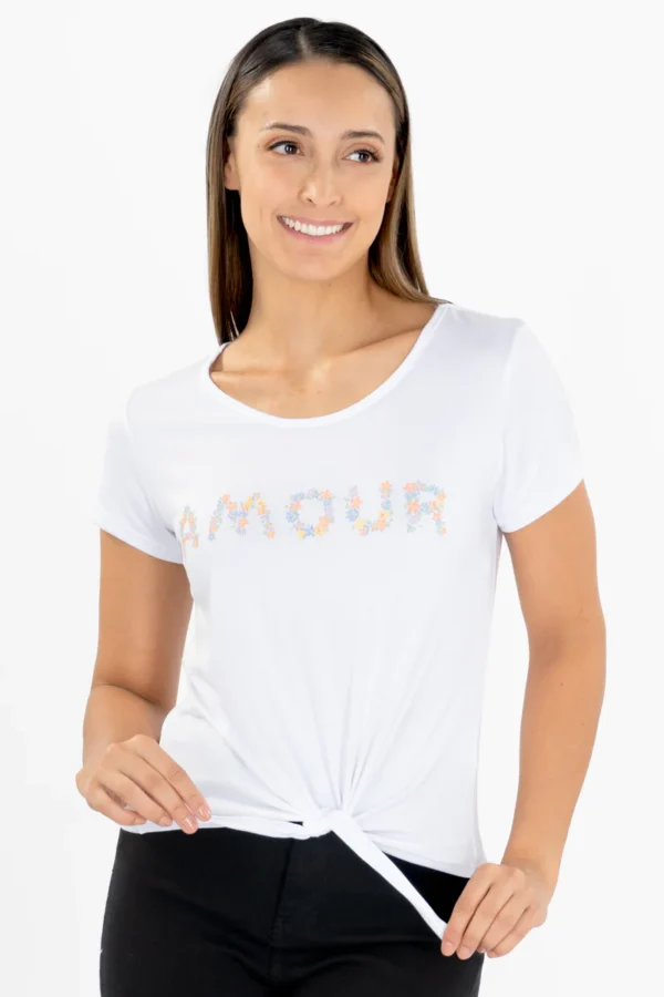 Playera con estampado