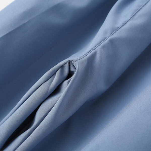 Pantalones de patrón de letra de color sólido para niño - Imagen 5