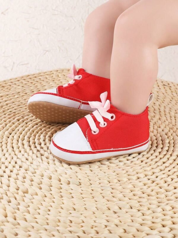 Zapato Plano Casuales De Lona Para niñas - Imagen 3