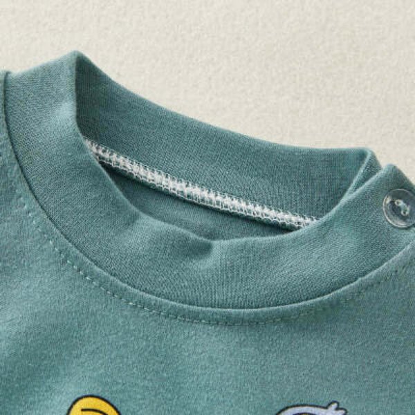 Conjuntos y pantalones de pijamas de animales de algodón para niños - Imagen 2