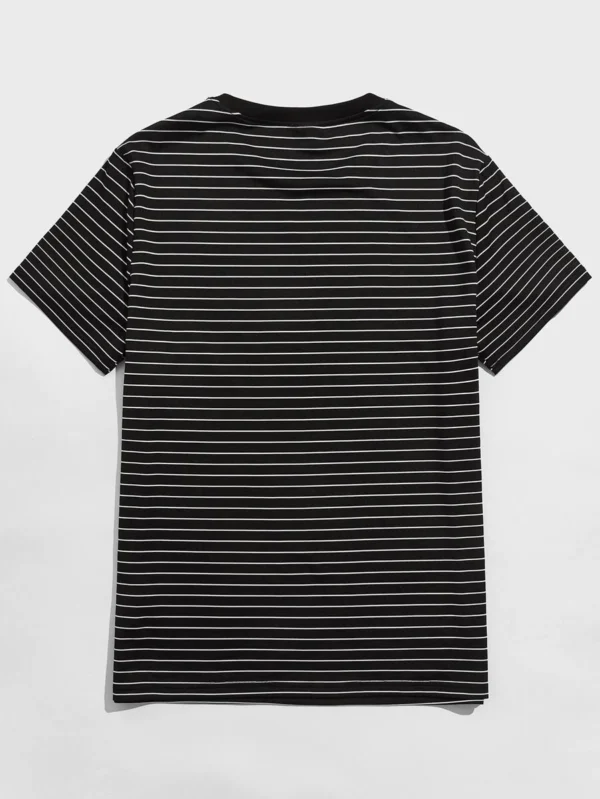 Camiseta con estampado de rayas - Imagen 2