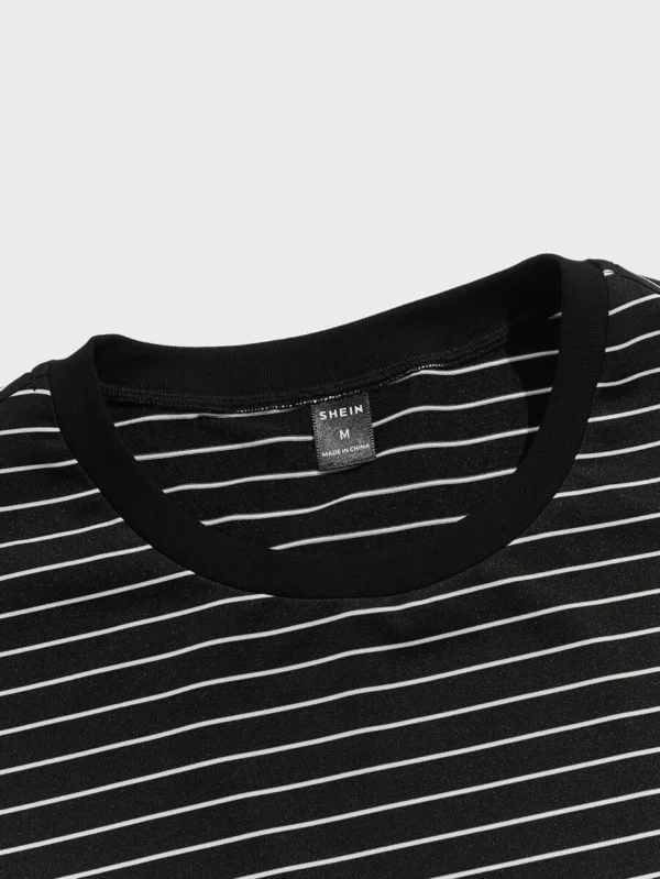 Camiseta con estampado de rayas - Imagen 3