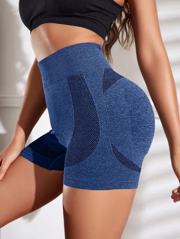 Shorts deportivos de cintura ancha