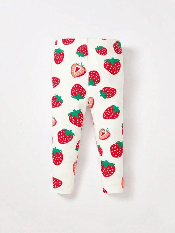 Bebé Leggings con estampado de fresa - Imagen 2