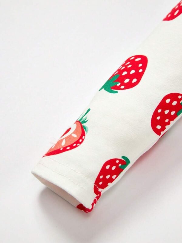 Bebé Leggings con estampado de fresa - Imagen 3