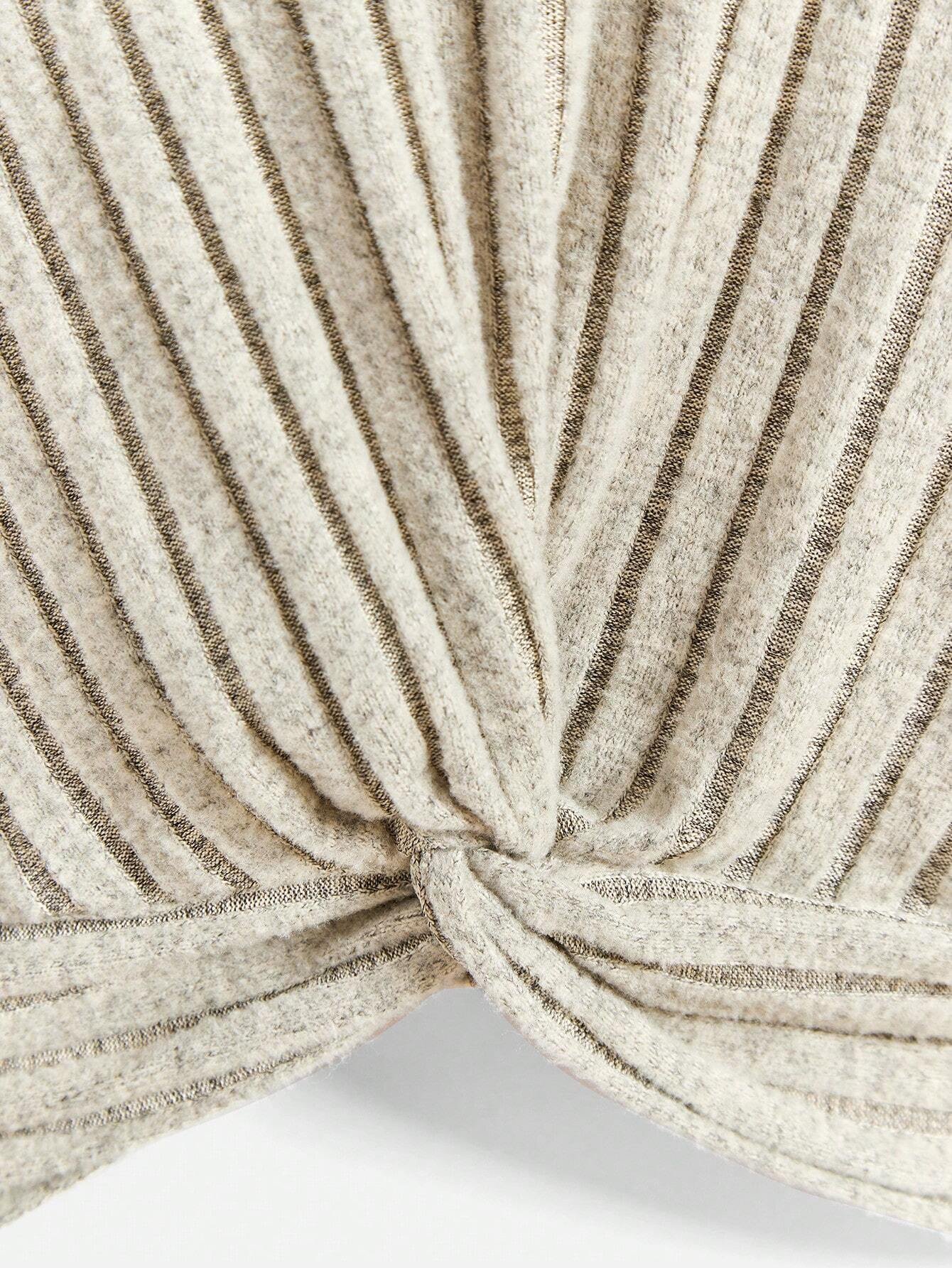 Camiseta Casual Con Cuello Redondo De Manga Larga - Imagen 3