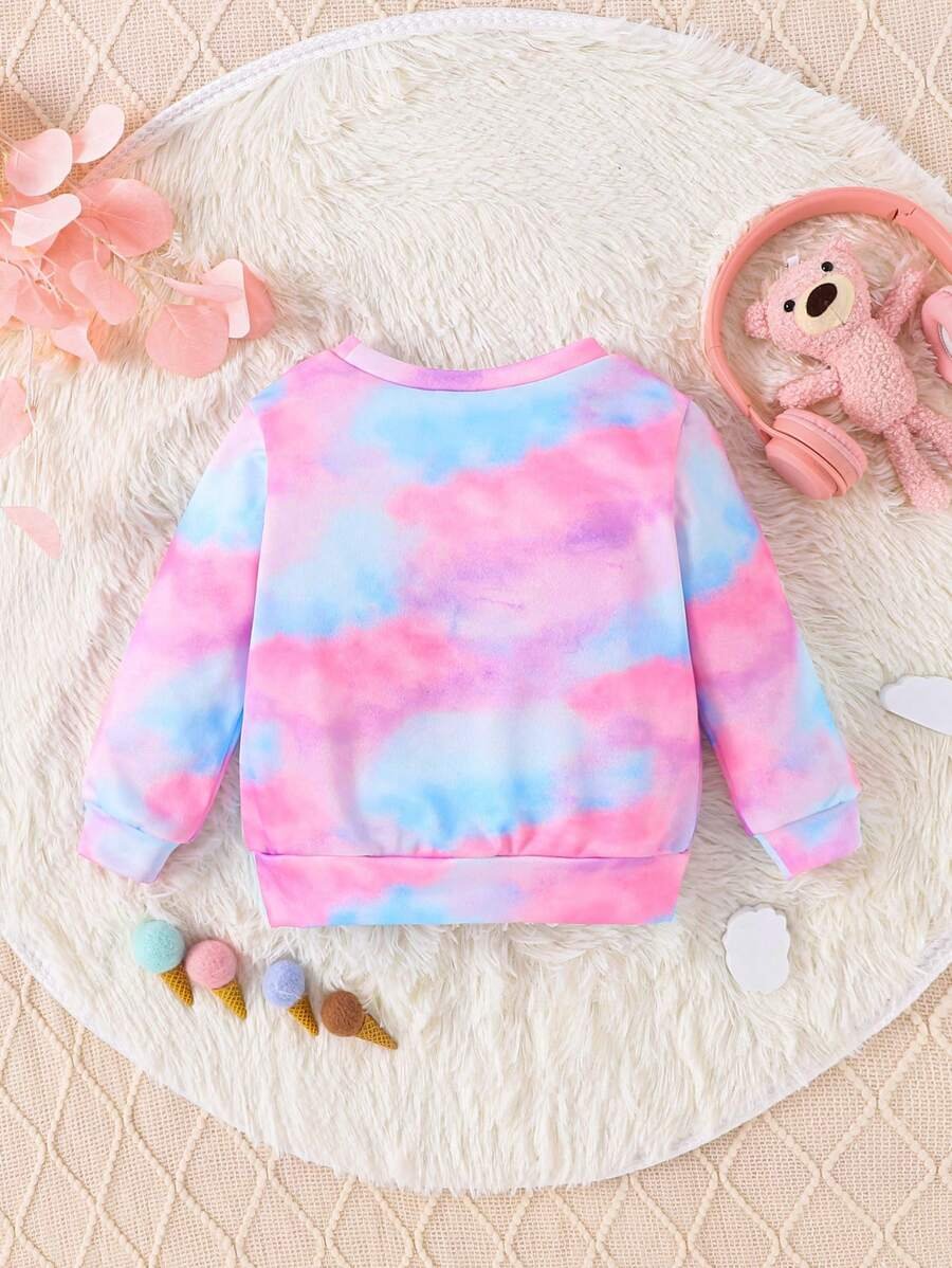 Sudadera Con Capucha Informal Para Niñas Con Letras Impresas - Imagen 2