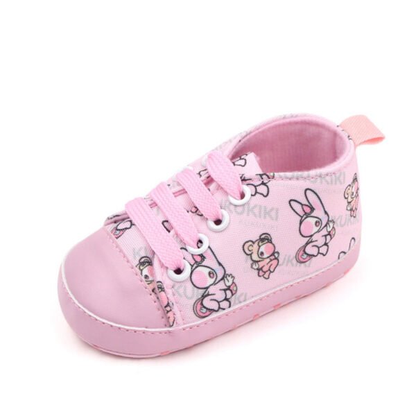 Bebé - Zapatos de lona para bebé con estampado de unicornio - Imagen 3