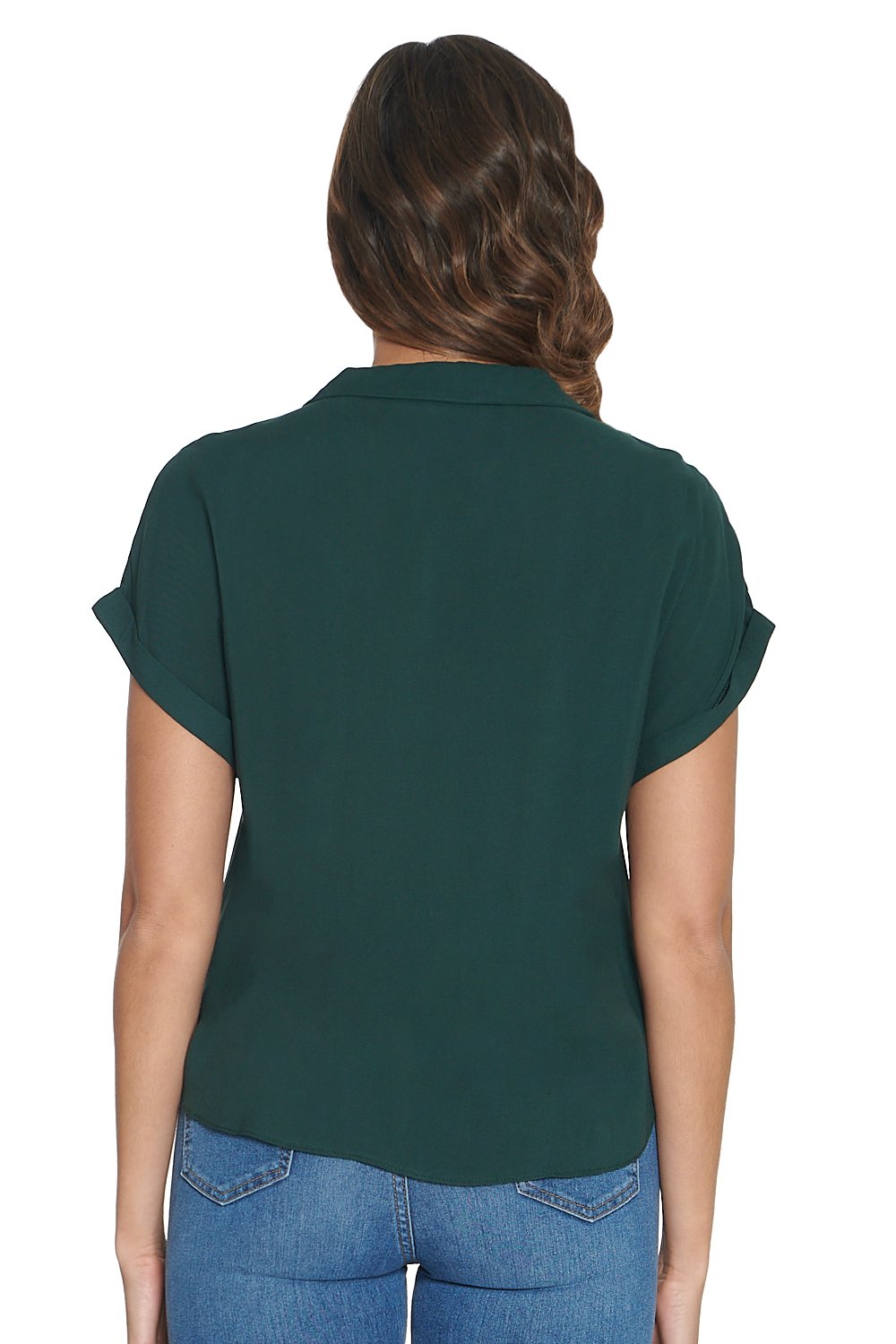 BLUSA CAMISERA CON BOTONES - Imagen 2