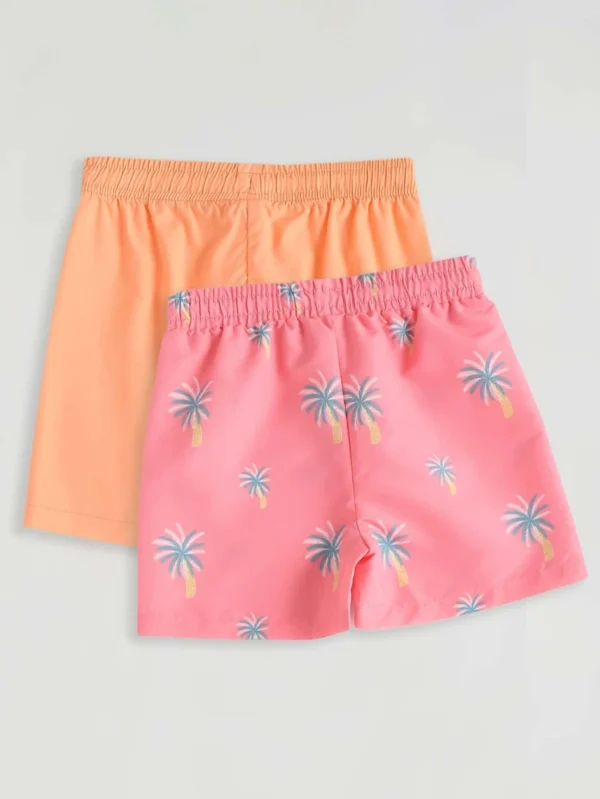 Bañador Con Cordón Con Estampado Tropical - Imagen 2