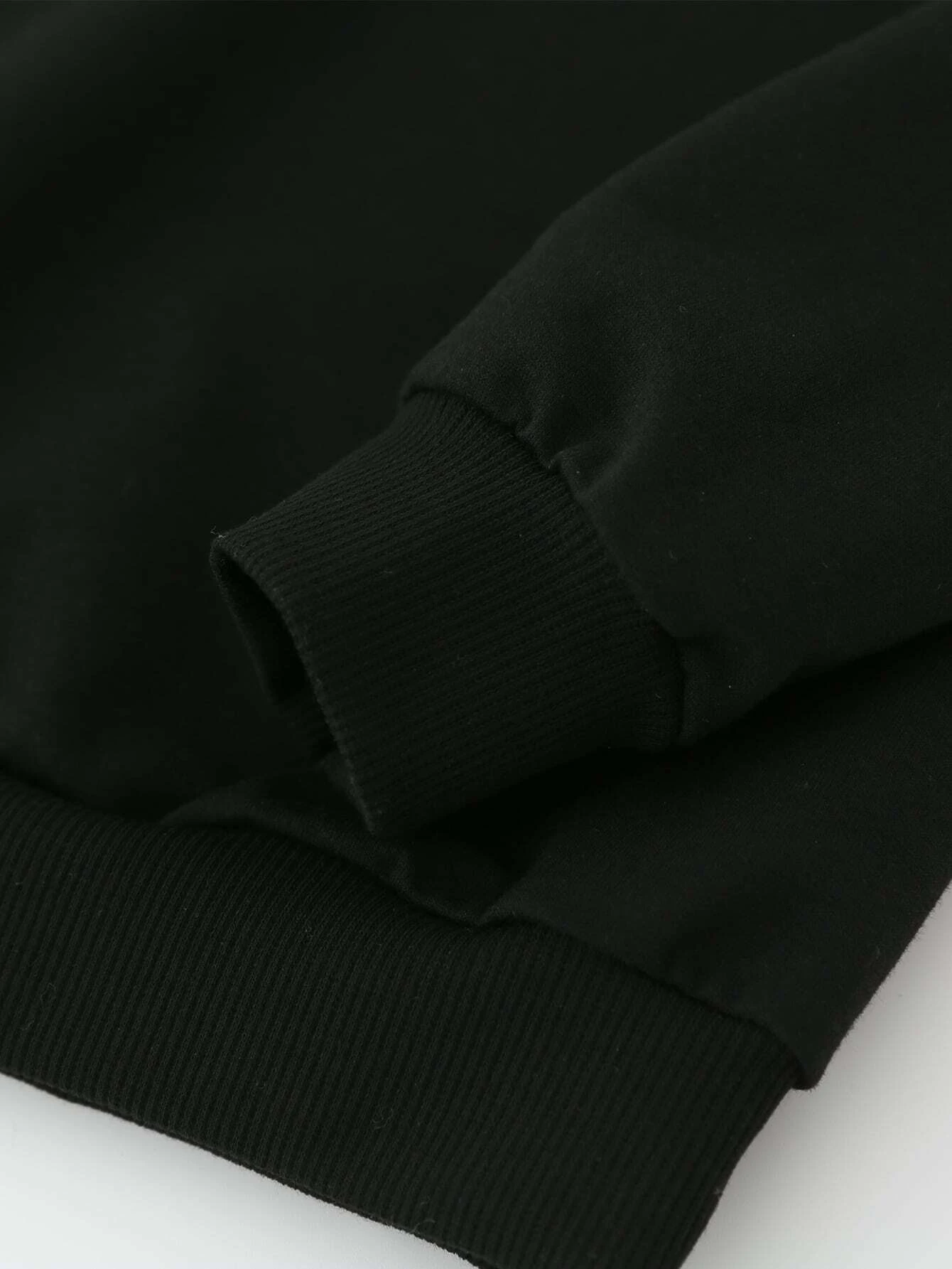 Sudadera Con Gráfico De Corona Y Letra Para Niña Joven - Imagen 3