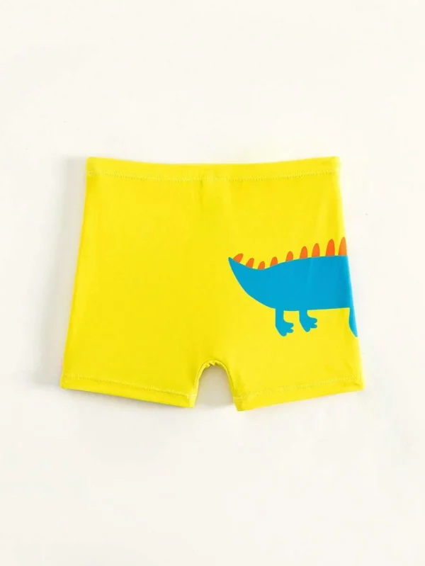 Bañador Con Gráficos De Caricatura Para Niño - Imagen 2