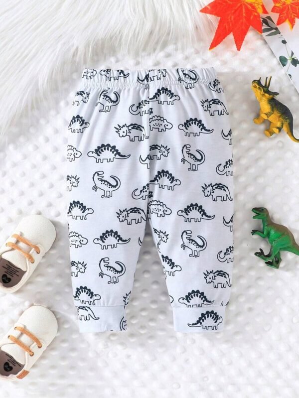 Pantalones con estampado de dinosaurio - Imagen 4