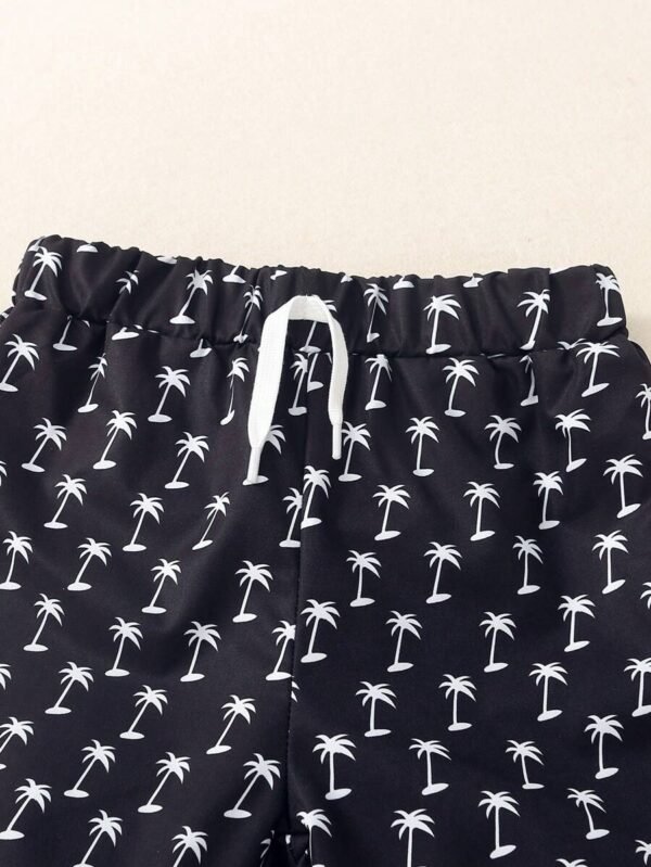 Pantalones Cortos Finos Y Casuales Para Niño Con Bolsillos - Imagen 3