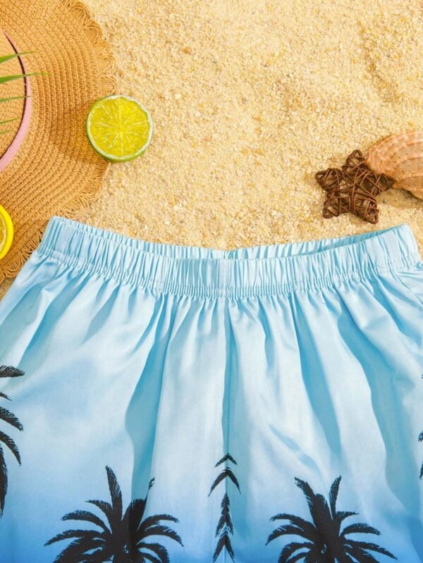 Traje De Baño Para Niños Preadolescentes Con Tejido Flojo - Imagen 3