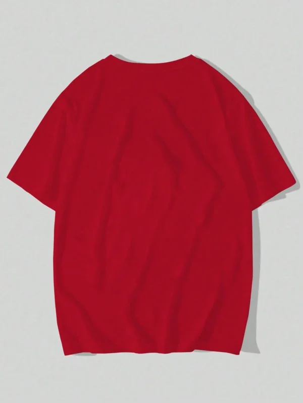 Camiseta De Manga Corta Con Estampado De Letras - Imagen 2