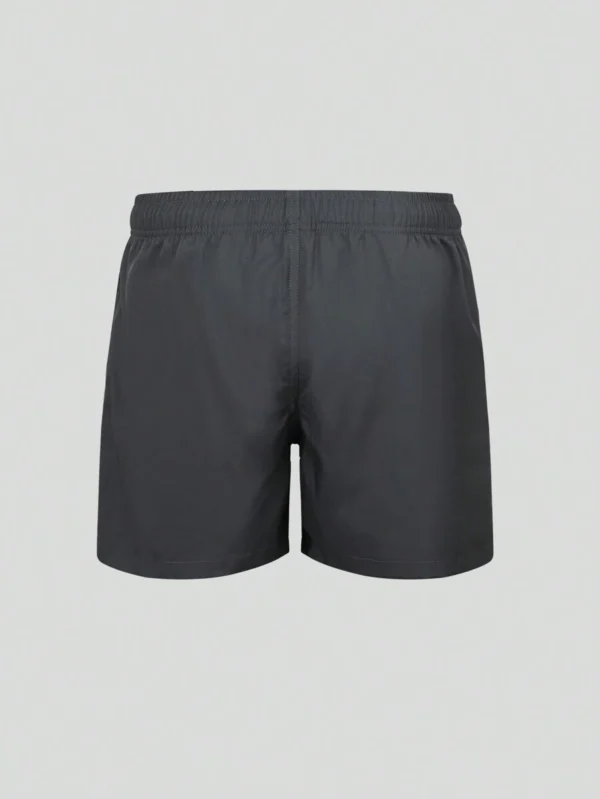 Hombres Shorts de natación de cintura con cordón con bolsillo lateral con solapa - Imagen 2