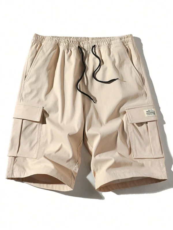 Pantalones Cortos Informales Sueltos De Verano Para Hombres