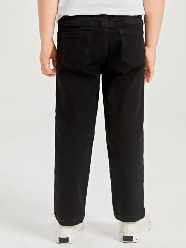 Jeans Con Bolsillos Oblicuos Para Niños - Imagen 2