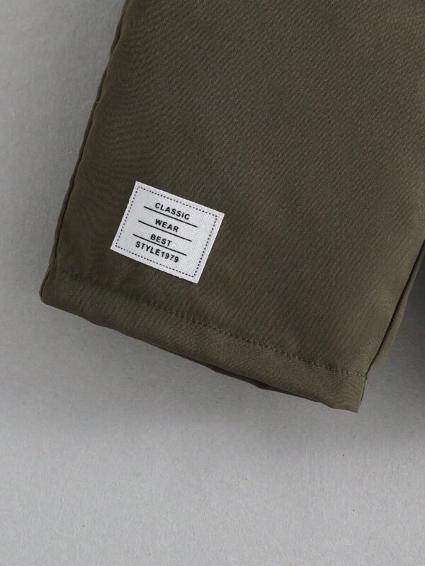 Conjunto De Tanque Y Pantalones Cortos Con Letras Impresas Para niño Pequeño - Imagen 3