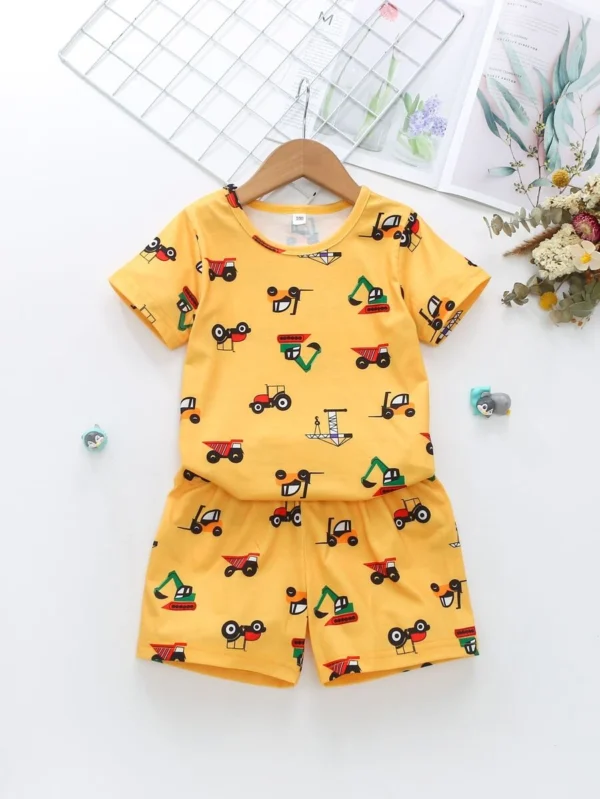 Conjunto de camiseta de mangas cortas y pantalones cortos