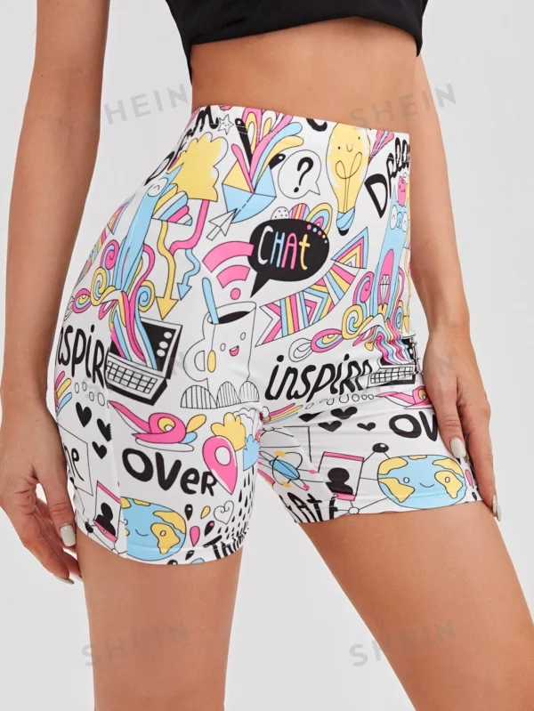 Short Letras Casual - Imagen 2