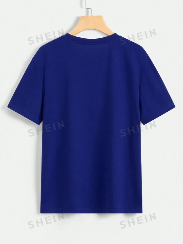 Camiseta con gráfico de eslogan "Sé amable" - Imagen 3