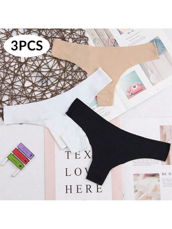 Tanga-G Ropa interior con encaje Braguitas Lencería Tanga espalda en T Calzoncillos delgado