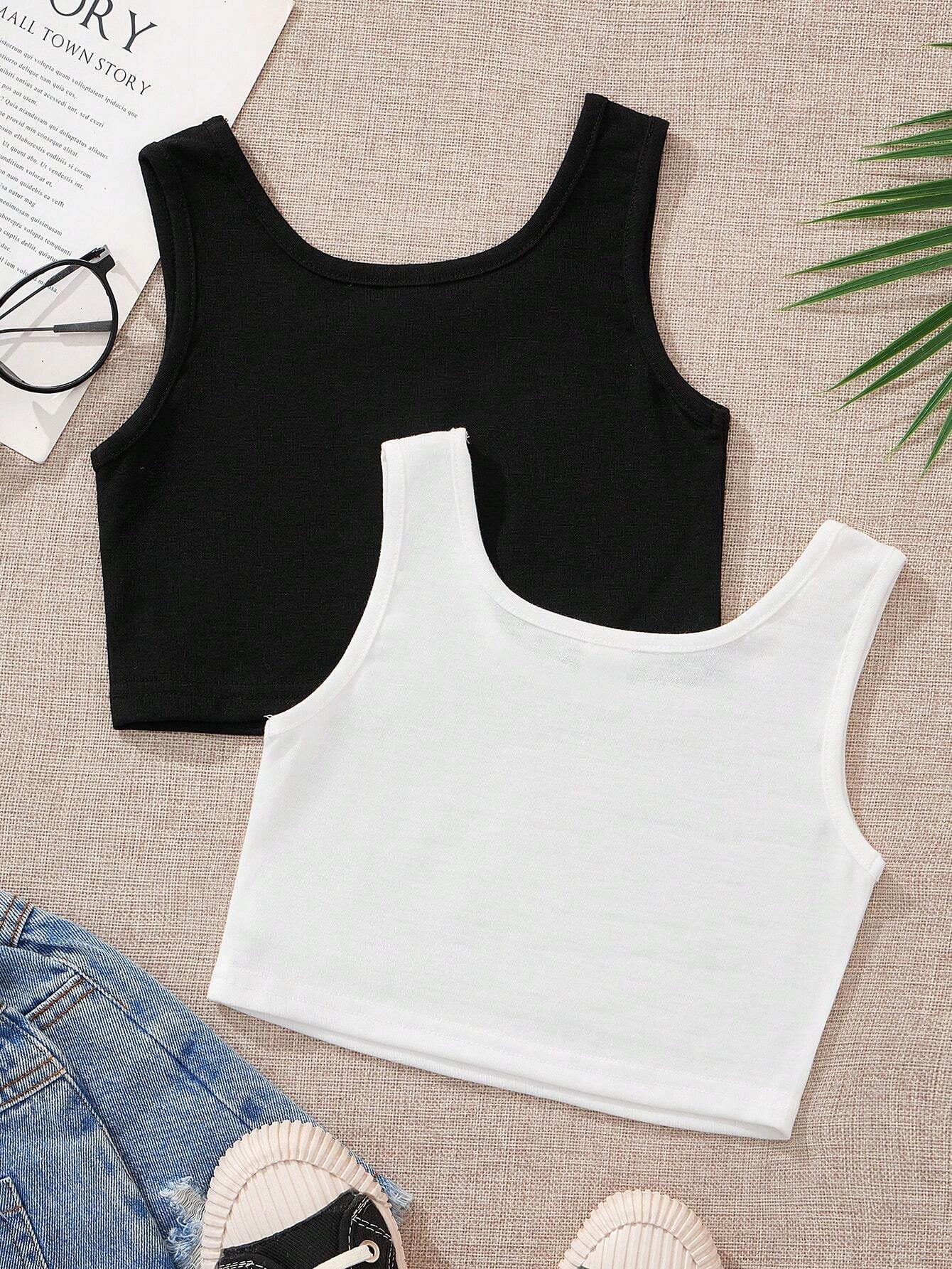 Tops casuales para niñas con estampados florales y de arcoíris - Imagen 3