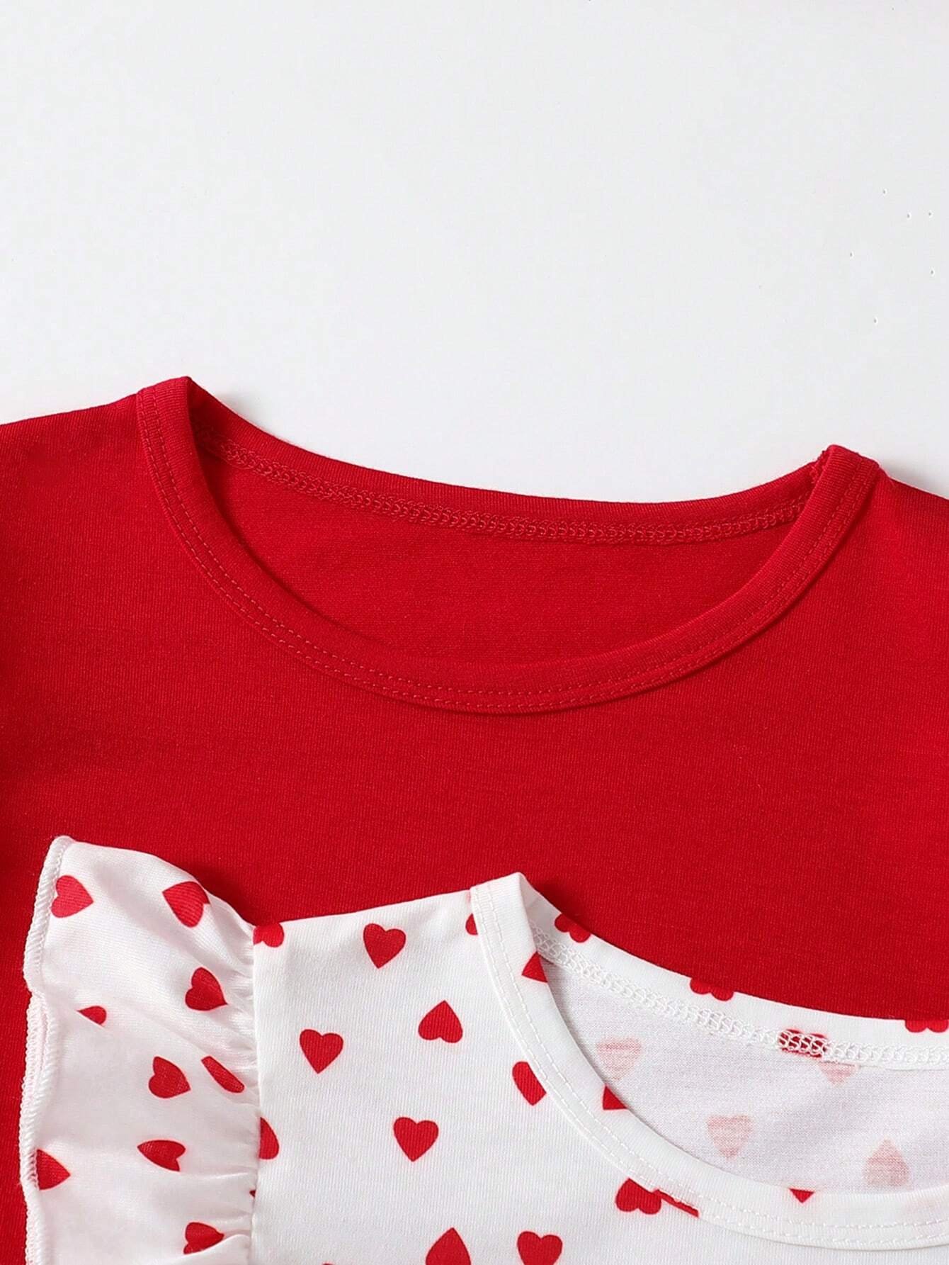 Camiseta para niña joven con parte superior de manga cuta - Imagen 2