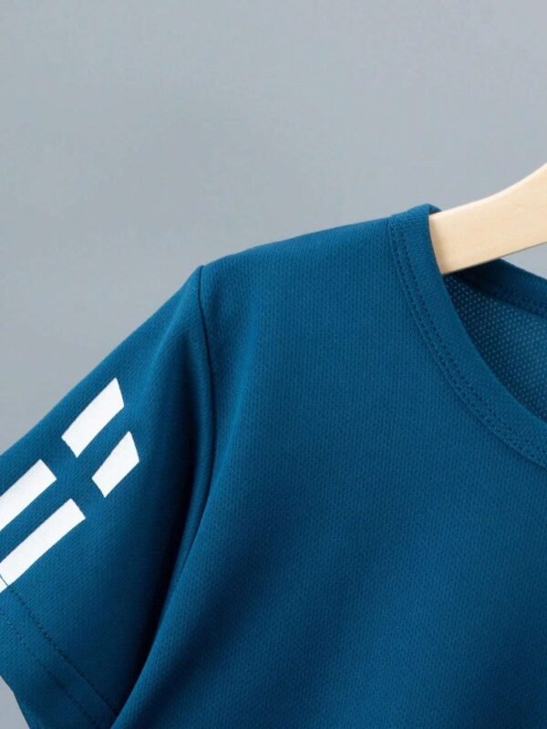 Camiseta deportiva de malla transpirable para niño - Imagen 2