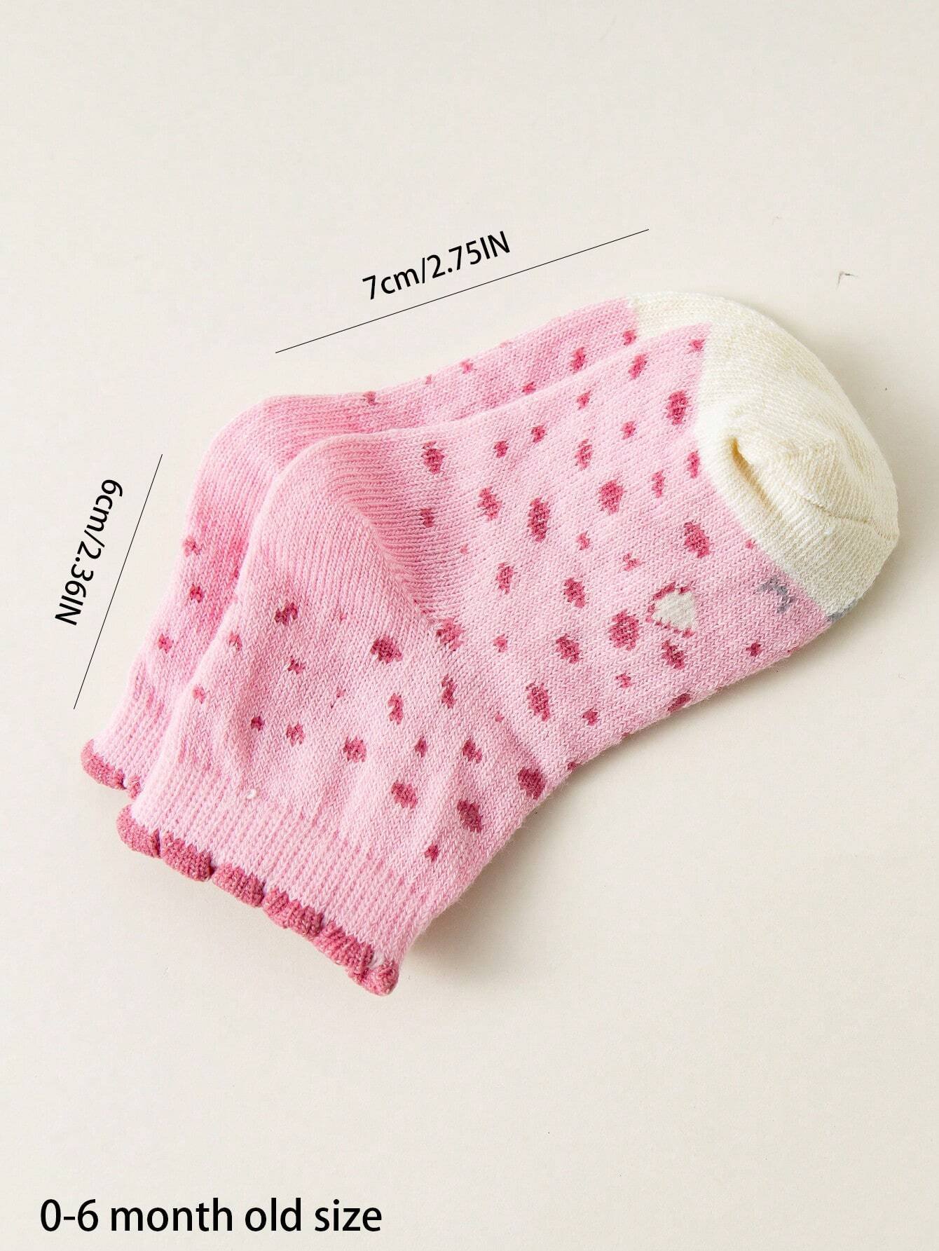 10 pares de calcetines absorbentes y transpirables para bebé - Imagen 2