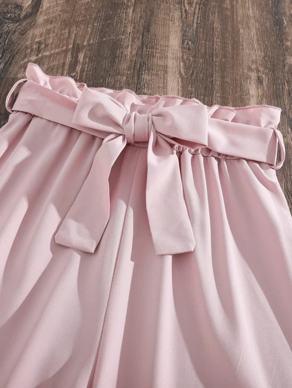 Top Con Estampado De Corazón Y Pantalones Con Cinturón - Imagen 2
