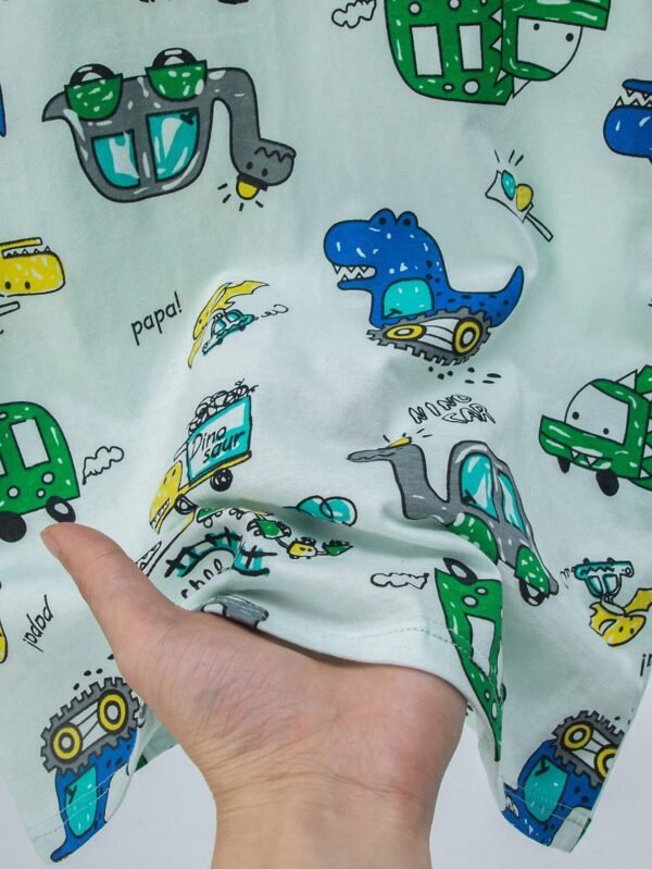 Conjunto de pijamas ligeros de verano para niño pequeño - Imagen 2
