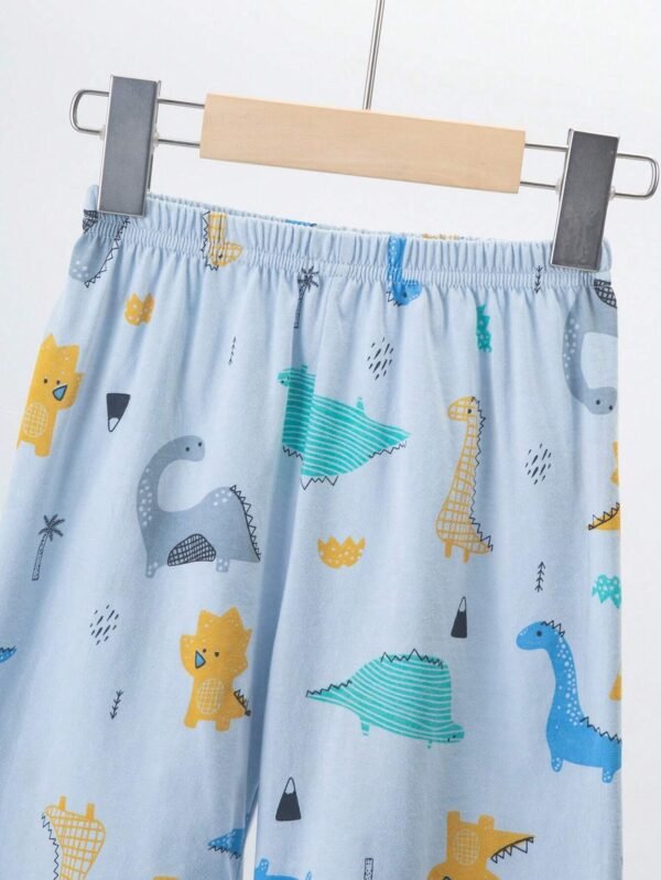 Conjunto de pijama de 2 piezas con manga corta y pantalones cortos - Imagen 2