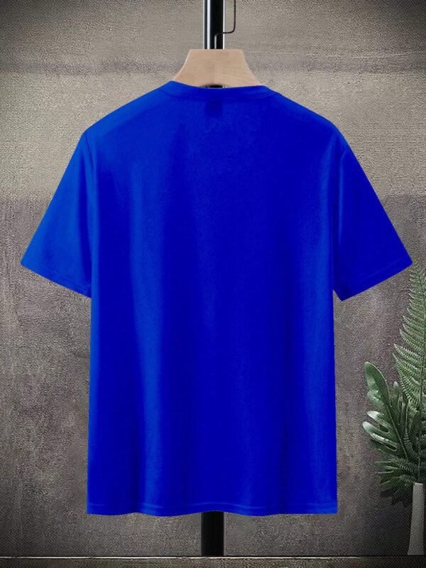 Playera casual de verano para hombre con cuello redondo - Imagen 3