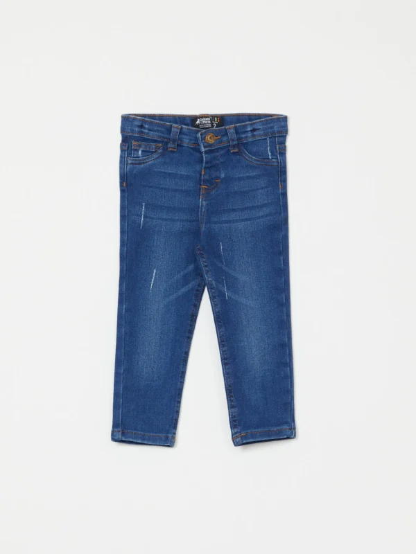 Pantalón Slim Desgastes
