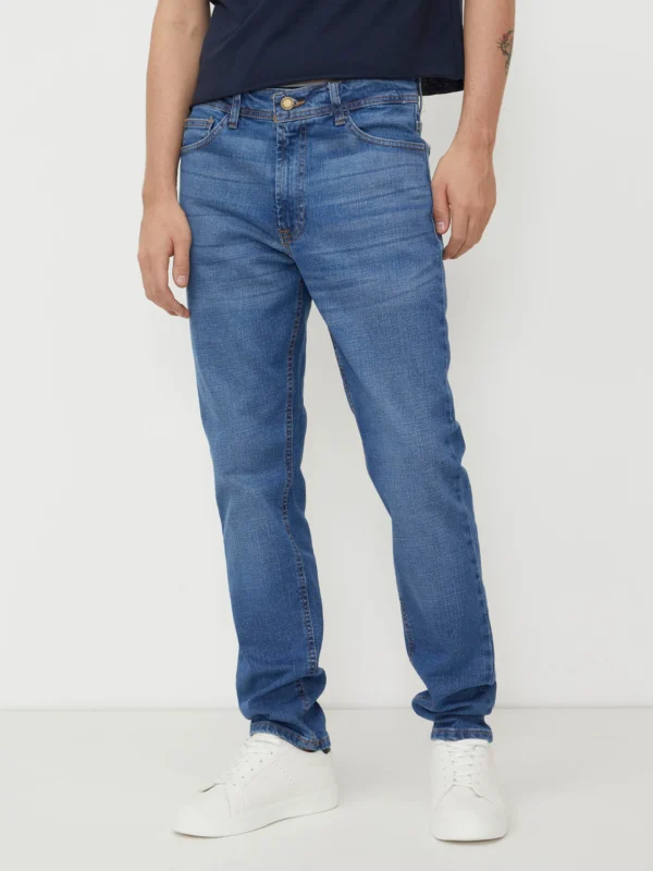 Jeans Slim Azul Medio