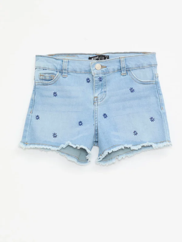 Short con Bordado azul - Imagen 2