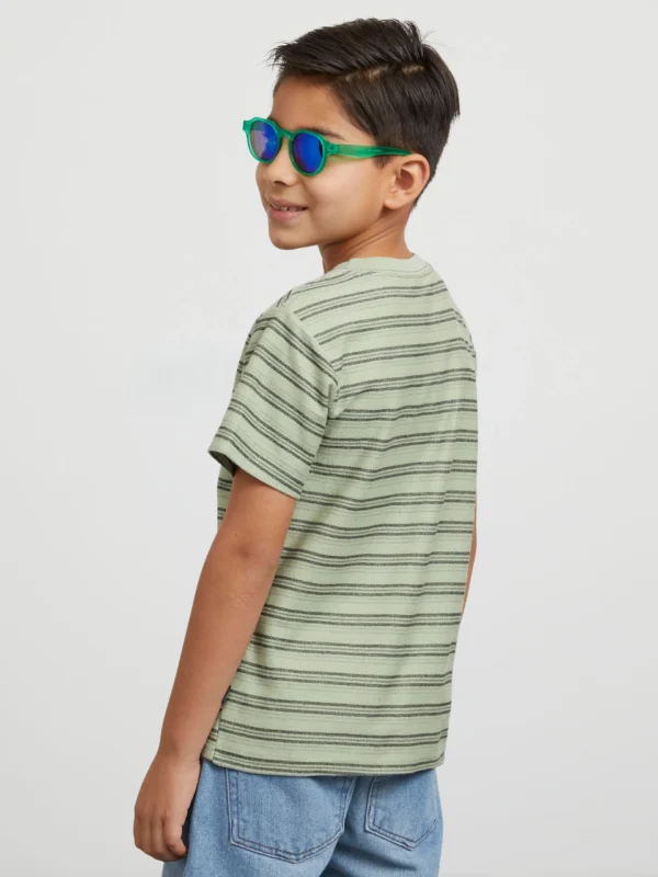 Playera Manga Corta a Rayas - Imagen 2