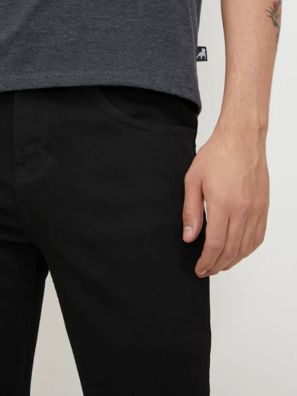 Jeans Skinny Negro - Imagen 3