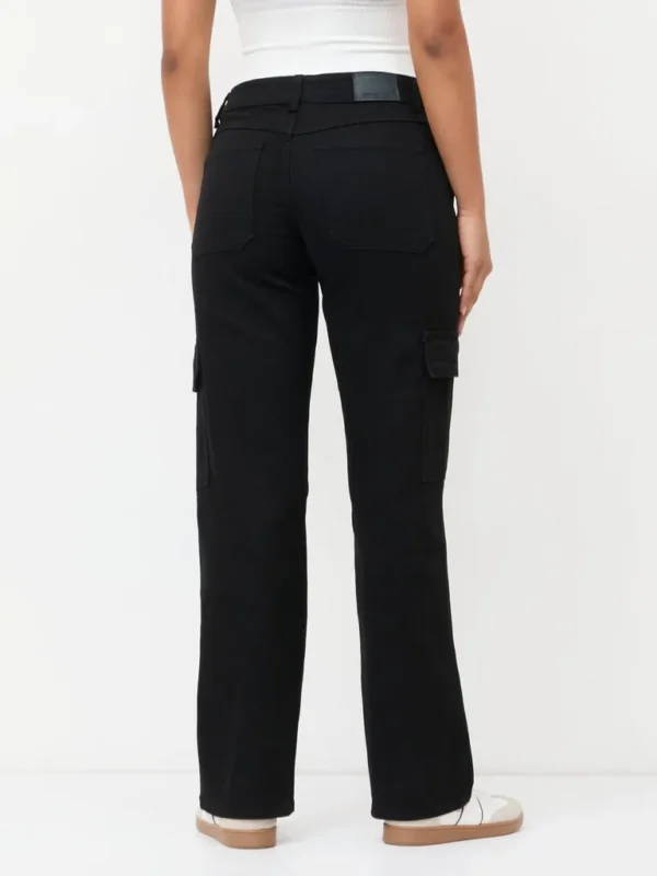 Jeans Cargo Negro - Imagen 3