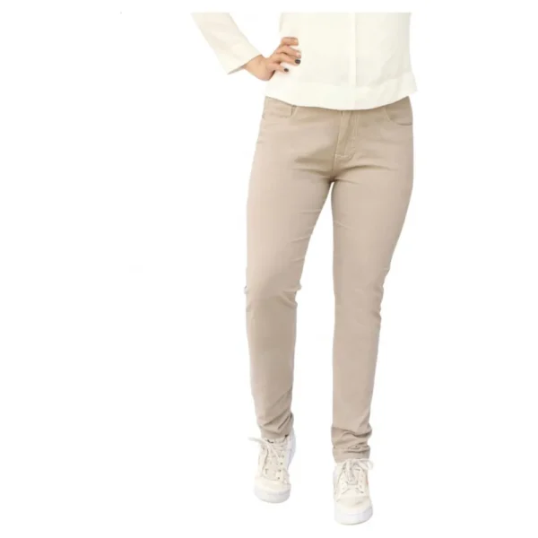 Pantalon gabardina caqui dama
