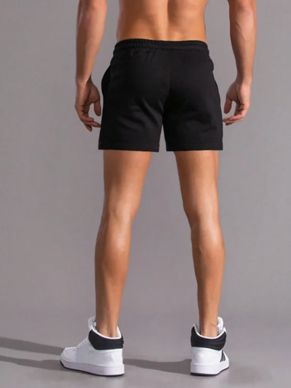 Shorts de cintura con cordón con bolsillo oblicuo - Imagen 2