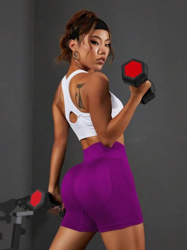 Shorts deportivos de cintura ancha - Imagen 3