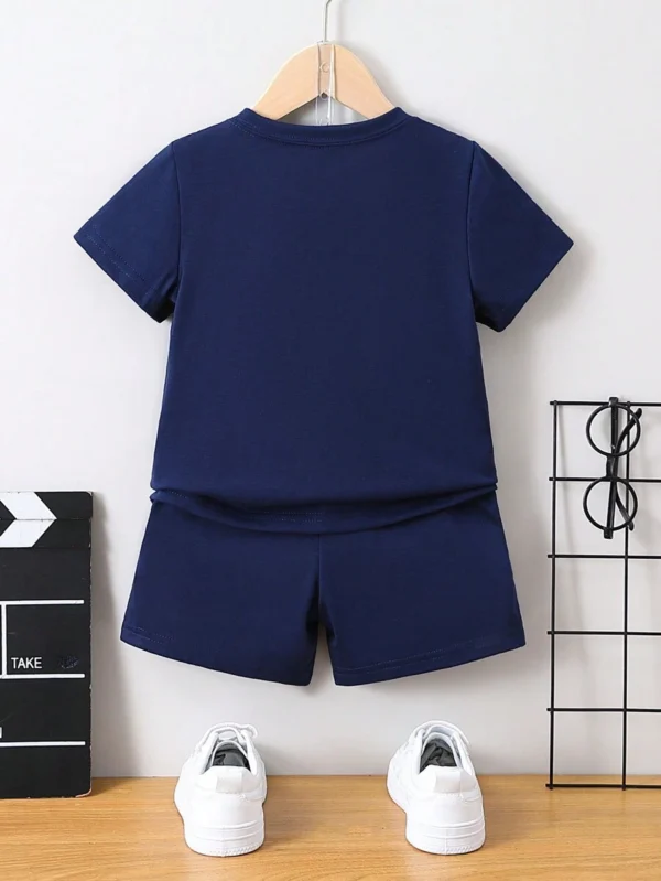 Camiseta Y Pantalones Cortos Holgados Y Cómodos - Imagen 2