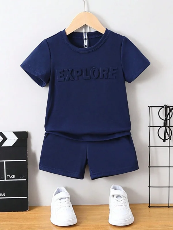 Camiseta Y Pantalones Cortos Holgados Y Cómodos