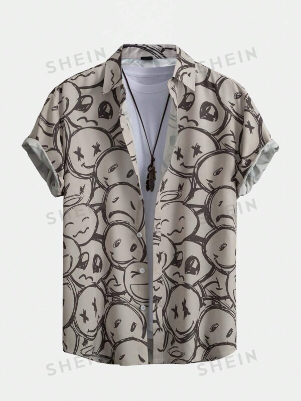 Camisa Gráfica De Dibujos Animados