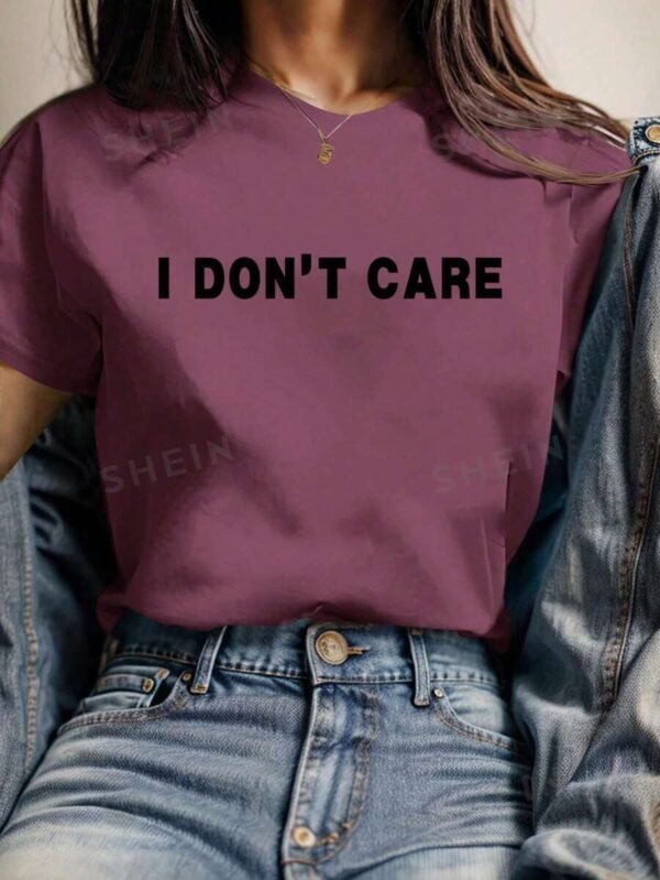 Camiseta de manga corta y cuello redondo de ajuste regular