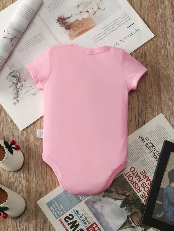 Body de triángulo con texto divertido para bebé niña - Imagen 2
